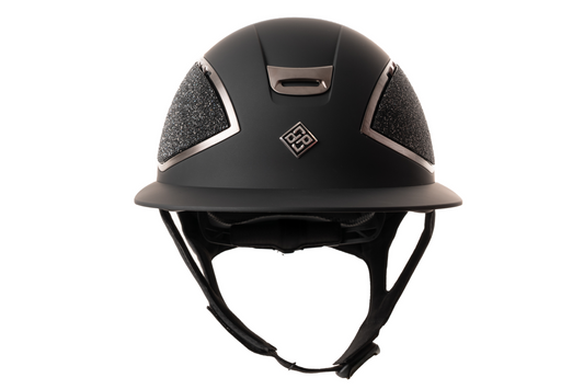 Presidente Helmet - Black Matte Crystal / Gunmetal