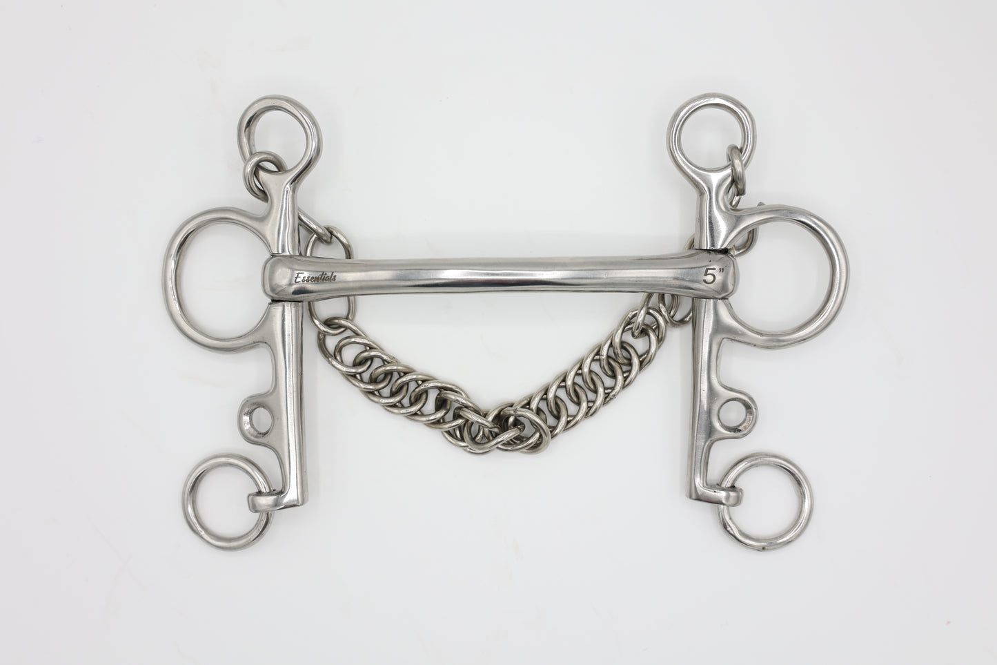 Essentials Mullen Mouth Straight Pelham Bit